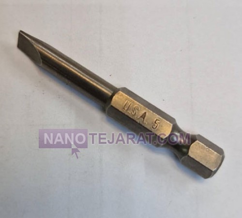 نوک پیچ گوشتی یک طرف دو سو 5 سانتی SL5 و SL6 برند USA 